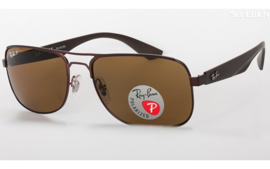 Ray-Ban Aviator Square Polarised (RB3524 012/83 57mm) saules brilles